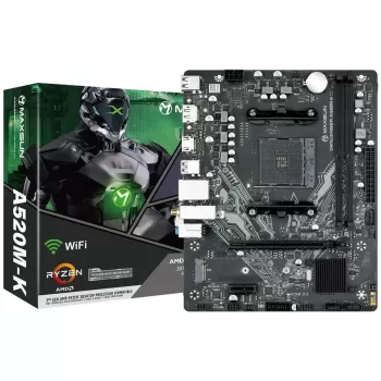 לוח אם MAXSUN Challenger A520M-K WiFi ARGB DDR4 AM4