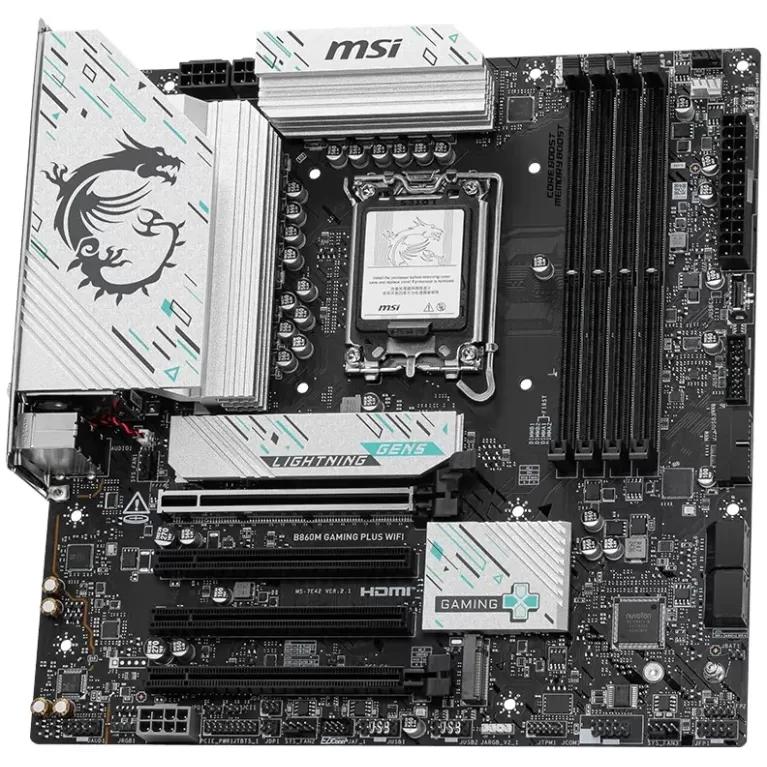 לוח אם MSI B860M GAMING PLUS WIFI DDR5 LGA1851