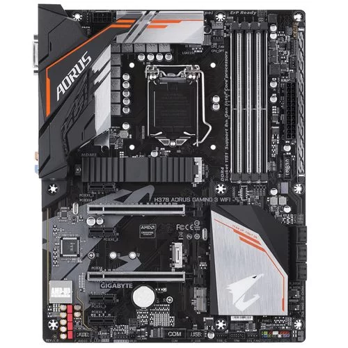 Motherboard Gigabyte GA-H370 AORUS GAMING 3 WIFI DDR4 LGA1151 - official importer Motherboard Gigabyte GA-H370 AORUS GAMING 3 WIFI DDR4 LGA1151 - official importer
