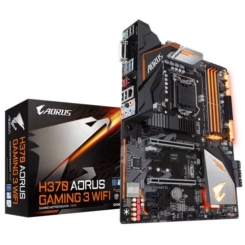 Motherboard Gigabyte GA-H370 AORUS GAMING 3 WIFI DDR4 LGA1151 - official importer Motherboard Gigabyte GA-H370 AORUS GAMING 3 WIFI DDR4 LGA1151 - official importer