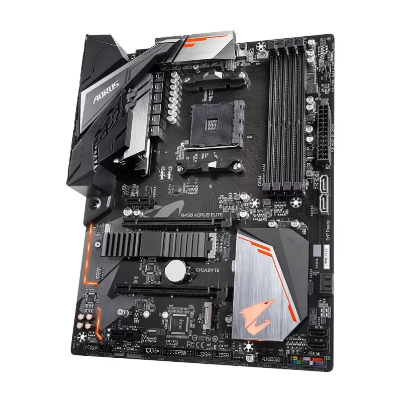 Материнская Плата Gigabyte B450 AORUS ELITE DDR4 AM4 - официальный импортер