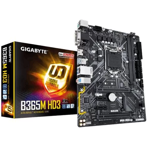 Motherboard Gigabyte B365M HD3 DDR4 LGA1151 - official importer