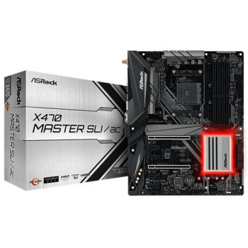 Материнская Плата ASRock X470 Master SLI/ac DDR4 AM4