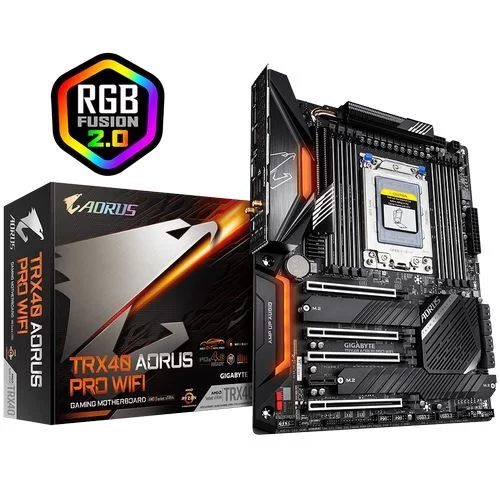לוח אם Gigabyte TRX40 AORUS PRO WIFI DDR4 sTRX4 - יבואן רשמי לוח אם Gigabyte TRX40 AORUS PRO WIFI DDR4 sTRX4 - יבואן רשמי