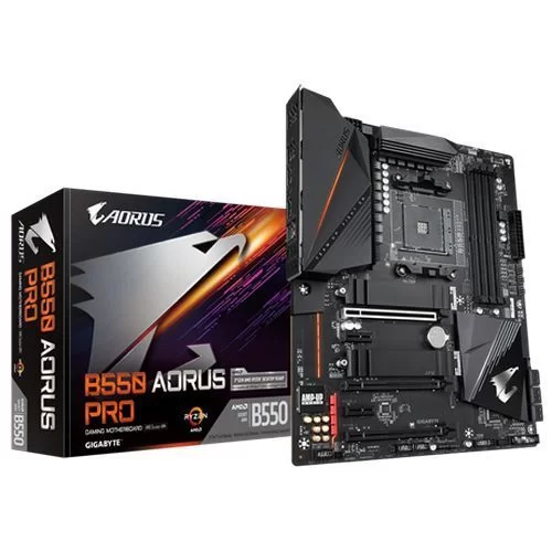 Motherboard Gigabyte B550 AORUS PRO DDR4 AM4 - official importer Motherboard Gigabyte B550 AORUS PRO DDR4 AM4 - official importer
