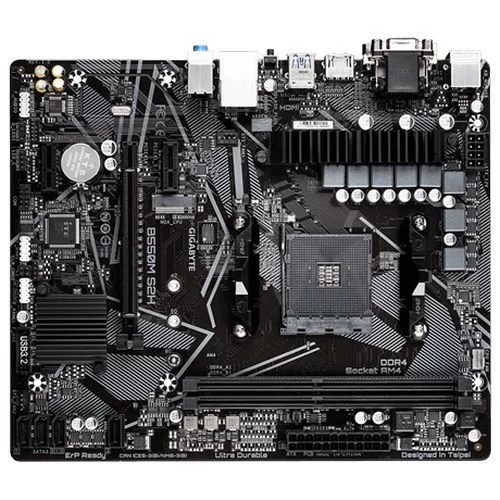 לוח אם Gigabyte B550M S2H DDR4 AM4 לוח אם Gigabyte B550M S2H DDR4 AM4