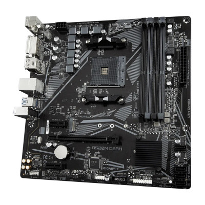לוח אם Gigabyte A520M DS3H DDR4 AM4 לוח אם Gigabyte A520M DS3H DDR4 AM4