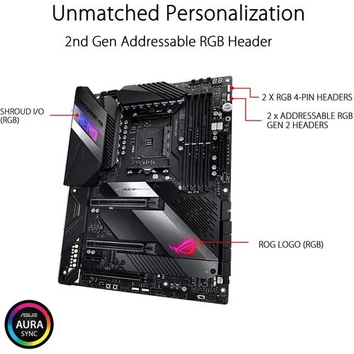 לוח אם Asus ROG Crosshair VIII Hero DDR4 AM4