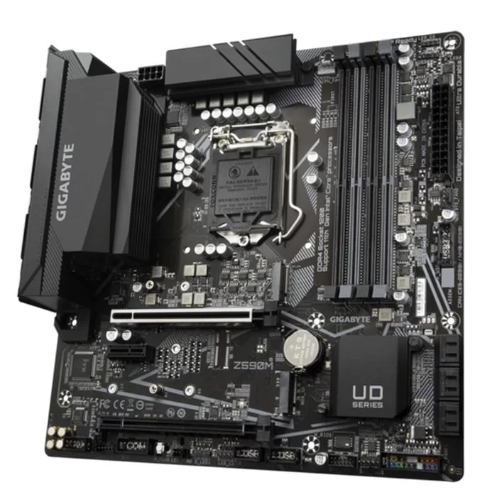 לוח אם Gigabyte Z590M DDR4 DIMM LGA1200 - יבואן רשמי לוח אם Gigabyte Z590M DDR4 DIMM LGA1200 - יבואן רשמי