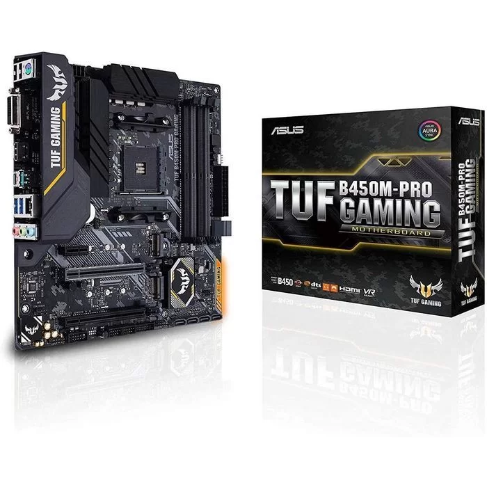 Motherboard Asus TUF B450M-PRO GAMING DDR4 DIMM AM4 Motherboard Asus TUF B450M-PRO GAMING DDR4 DIMM AM4