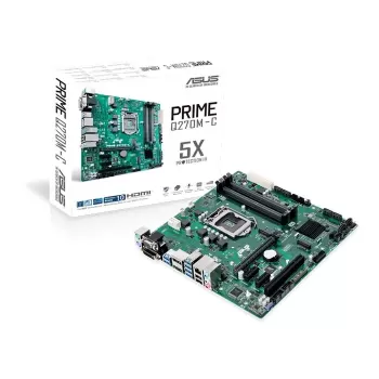 לוח אם Asus Commercial Series PRIME Q270M-C DDR4 DIMM LGA1151