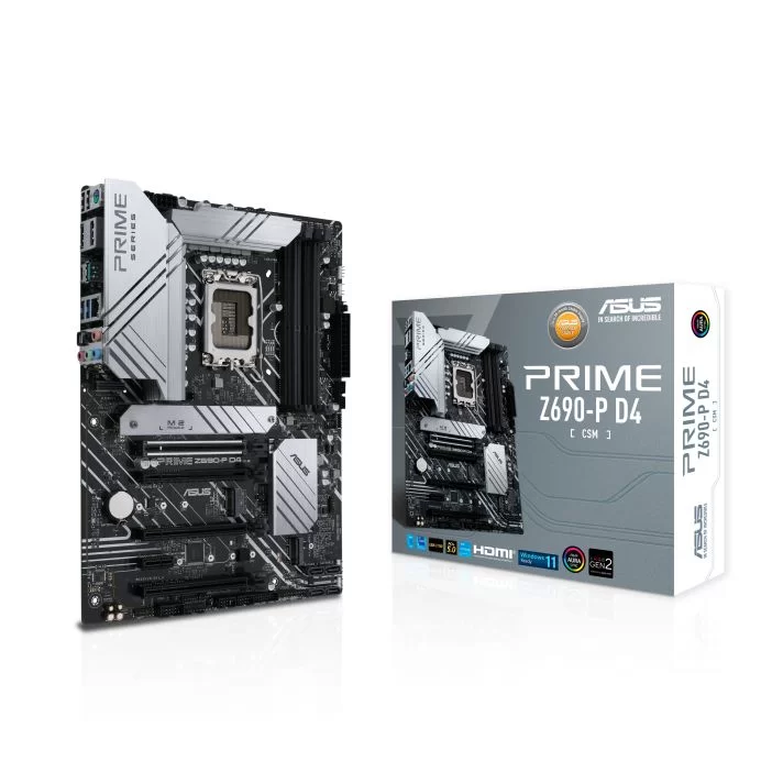 Motherboard Asus PRIME Z690-P D4-CSM DDR4 DIMM LGA1700 Motherboard Asus PRIME Z690-P D4-CSM DDR4 DIMM LGA1700