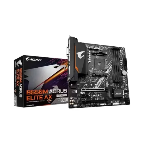 Motherboard Gigabyte B550M AORUS ELITE DDR4 DIMM AM4 Motherboard Gigabyte B550M AORUS ELITE DDR4 DIMM AM4