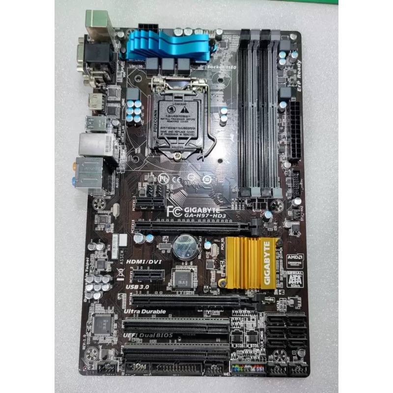 לוח אם Gigabyte GA-H97-HD3 DDR3 LGA1150 מצב:משומש