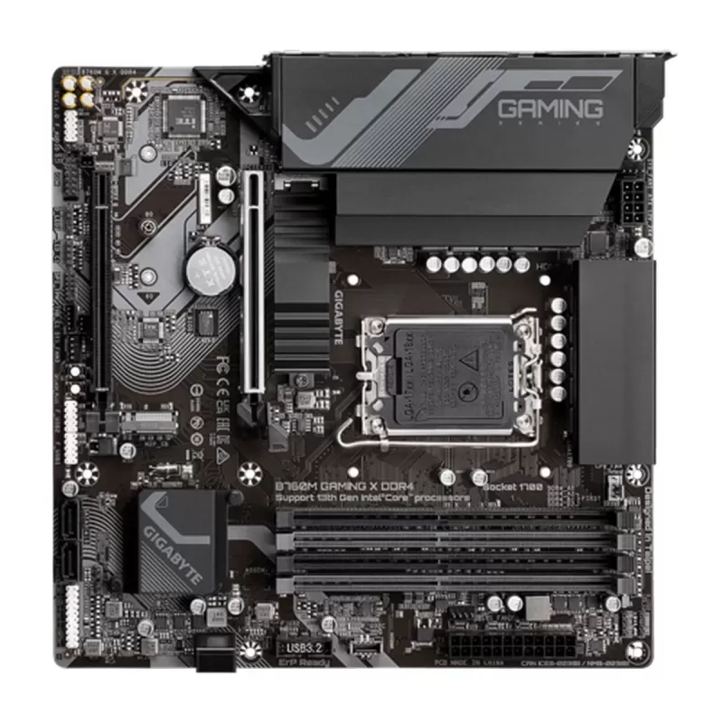 Материнская Плата Gigabyte B760M GAMING X DDR4 DDR4 DIMM LGA1700 Материнская Плата Gigabyte B760M GAMING X DDR4 DDR4 DIMM LGA1700