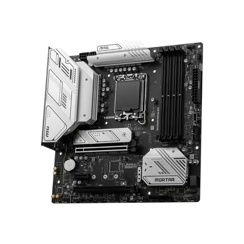 Motherboard MSI MAG B760M MORTAR WIFI DDR5 LGA1700 Motherboard MSI MAG B760M MORTAR WIFI DDR5 LGA1700