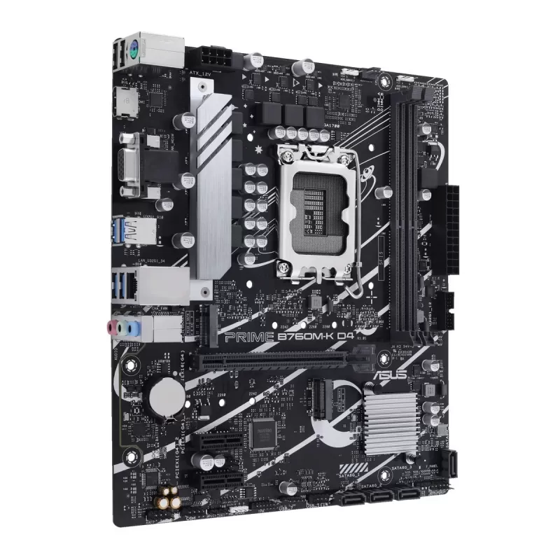 לוח אם Asus PRIME B760M-K D4 DDR4 DIMM LGA1700