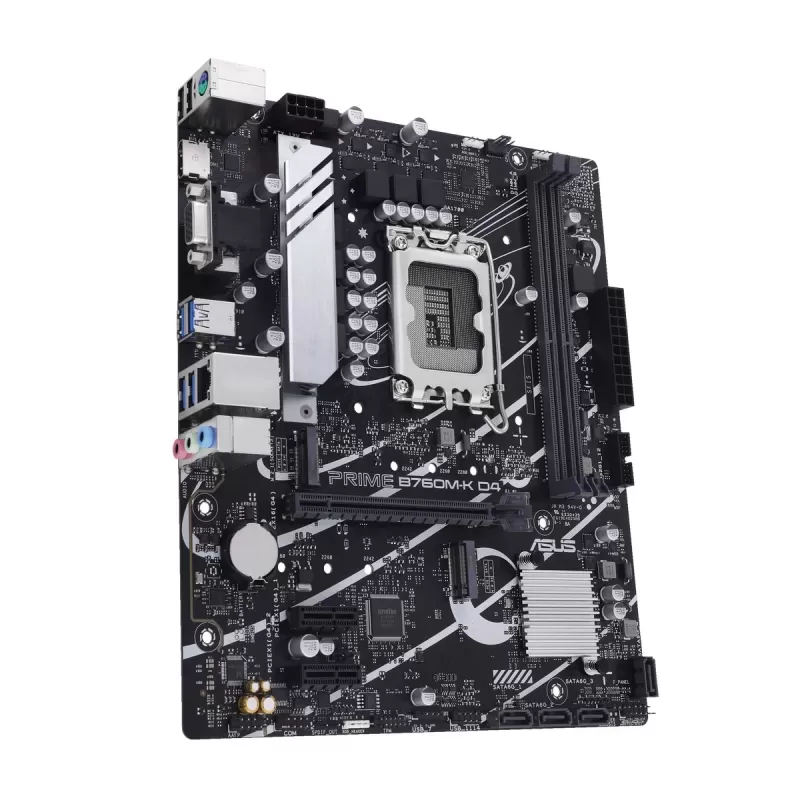 לוח אם Asus PRIME B760M-K D4 DDR4 DIMM LGA1700
