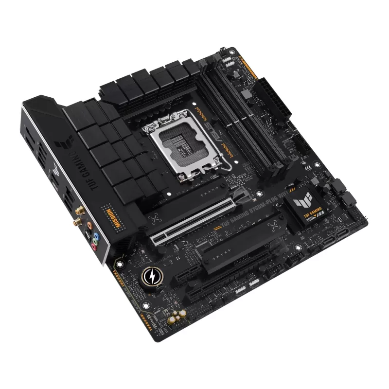 Материнская Плата Asus TUF GAMING B760M-PLUS WIFI DDR5 DIMM LGA1700