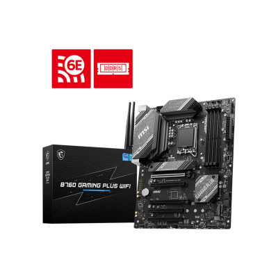 Motherboard MSI B760 GAMING PLUS WIFI DDR5 LGA1700 Motherboard MSI B760 GAMING PLUS WIFI DDR5 LGA1700