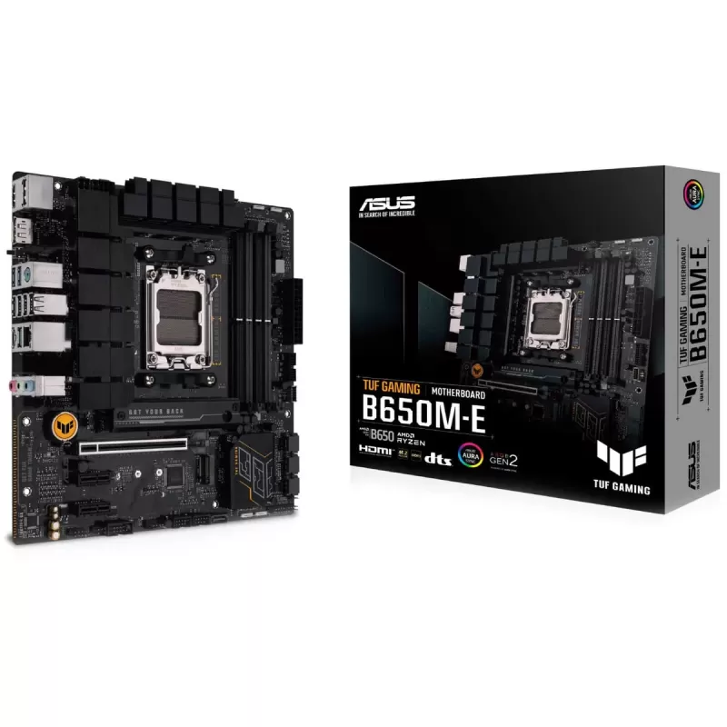 לוח אם Asus TUF TUF GAMING B650M-E DDR5 DIMM AM5 לוח אם Asus TUF TUF GAMING B650M-E DDR5 DIMM AM5