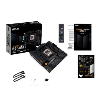 לוח אם Asus TUF GAMING B650M-E DDR5 AM5.. לוח אם Asus TUF GAMING B650M-E DDR5 AM5..