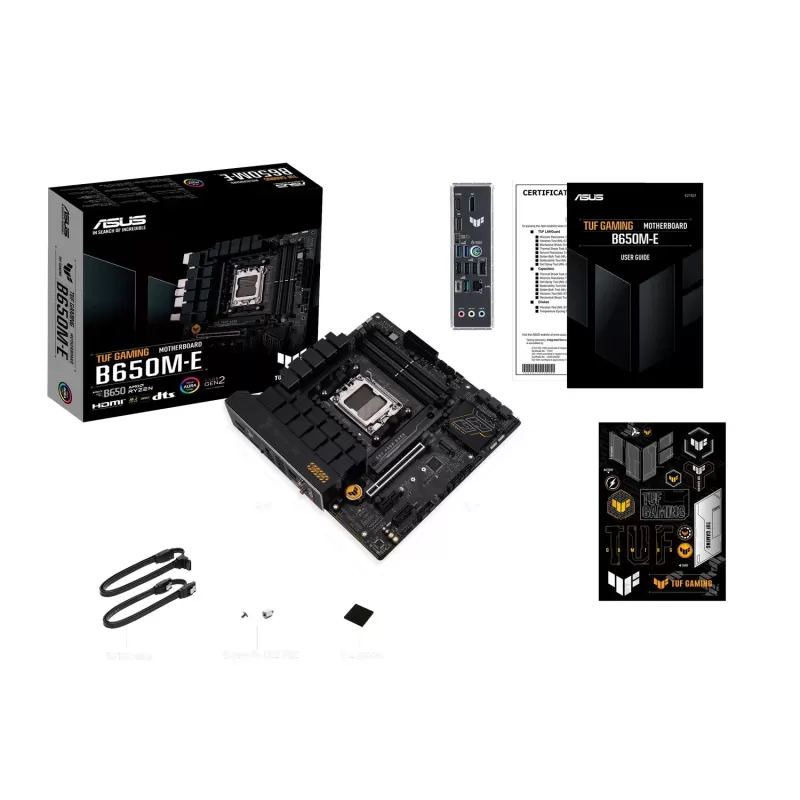 לוח אם Asus TUF TUF GAMING B650M-E DDR5 DIMM AM5 לוח אם Asus TUF TUF GAMING B650M-E DDR5 DIMM AM5