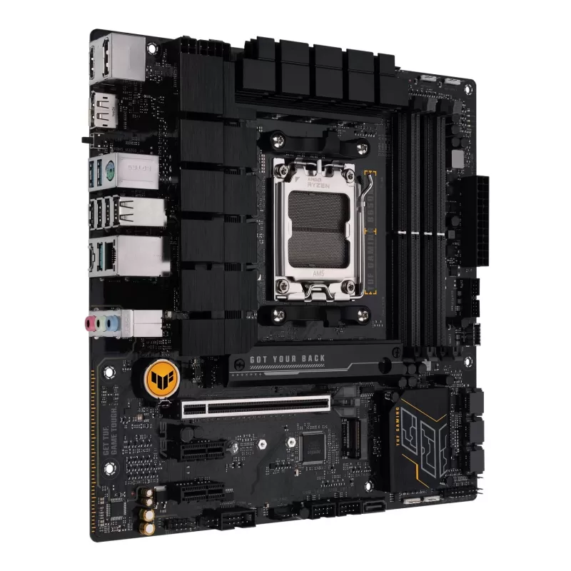 לוח אם Asus TUF TUF GAMING B650M-E DDR5 DIMM AM5 לוח אם Asus TUF TUF GAMING B650M-E DDR5 DIMM AM5