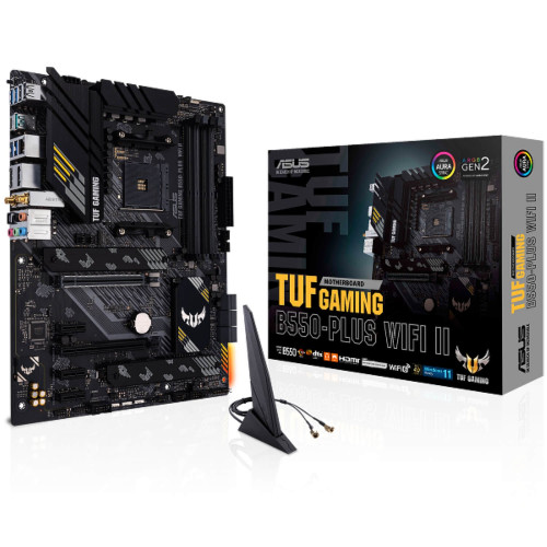 לוח אם ASUS TUF GAMING B550-PLUS WiFi II DDR4 ATX AM4