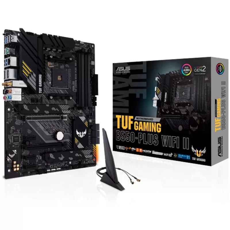 Материнская Плата Asus TUF GAMING B550-PLUS WiFi II DDR4 AM4 Материнская Плата Asus TUF GAMING B550-PLUS WiFi II DDR4 AM4