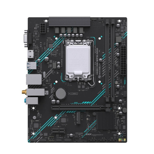 Материнская Плата MAXSUN H610M 666 WiFi6 ARGB DDR4 Micro ATX LGA1700