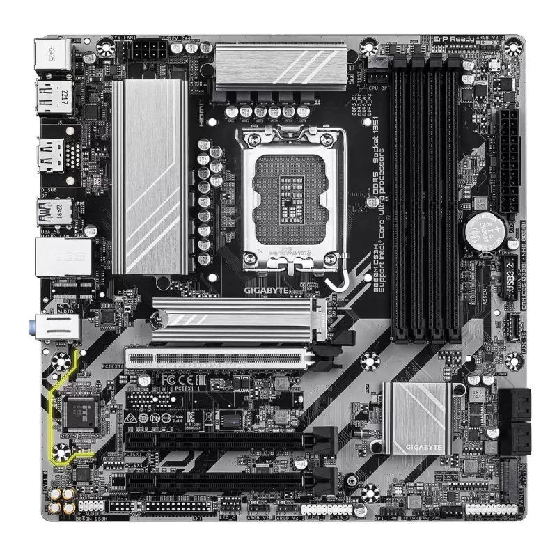 Motherboard Gigabyte B860M DS3H DDR5 LGA1851 Motherboard Gigabyte B860M DS3H DDR5 LGA1851