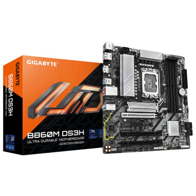 Motherboard Gigabyte B860M DS3H DDR5 LGA1851 Motherboard Gigabyte B860M DS3H DDR5 LGA1851