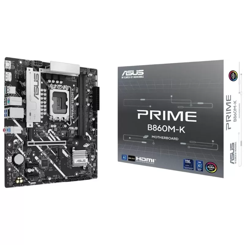 Материнская Плата Asus PRIME B860M-K DDR5 LGA1851 Материнская Плата Asus PRIME B860M-K DDR5 LGA1851