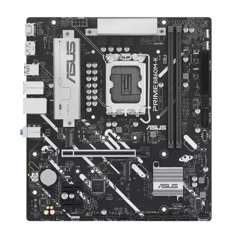 Материнская Плата Asus PRIME B860M-K DDR5 LGA1851 Материнская Плата Asus PRIME B860M-K DDR5 LGA1851