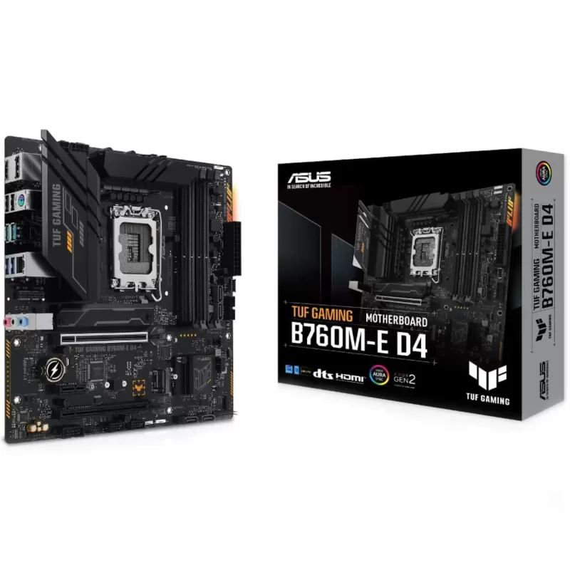 Материнская Плата Asus TUF GAMING B760M-E D4 DDR4 LGA1700