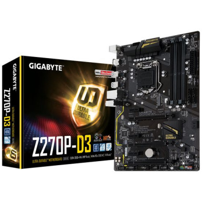 Motherboard Gigabyte GA-Z270P-D3 DDR4 LGA1151 Motherboard Gigabyte GA-Z270P-D3 DDR4 LGA1151