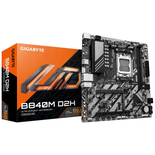Motherboard Gigabyte B840M D2H DDR5 AM5 Motherboard Gigabyte B840M D2H DDR5 AM5