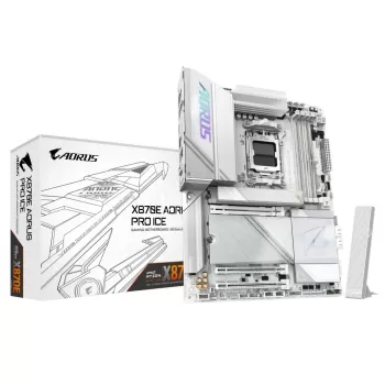 Материнская Плата Gigabyte X870E A PRO X ICE DDR5 AM5 Материнская Плата Gigabyte X870E A PRO X ICE DDR5 AM5