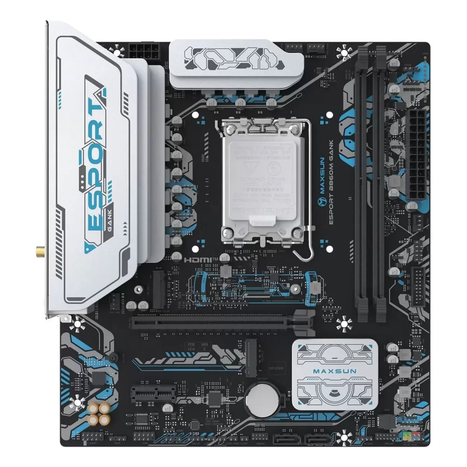 Материнская Плата MAXSUN eSport B860M GANK WiFi DDR5 LGA1851