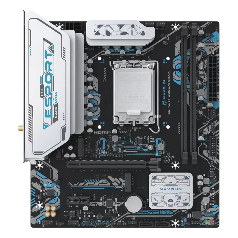 Материнская Плата MAXSUN eSport B860M GANK WiFi DDR5 LGA1851 Материнская Плата MAXSUN eSport B860M GANK WiFi DDR5 LGA1851