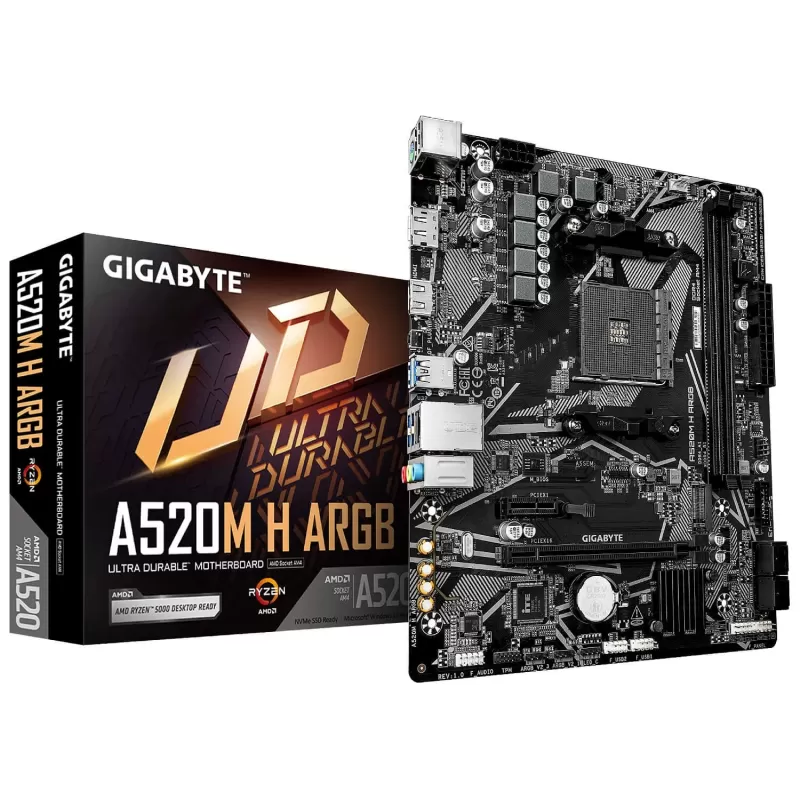 Motherboard Gigabyte A520M ARGB DDR4 AM4