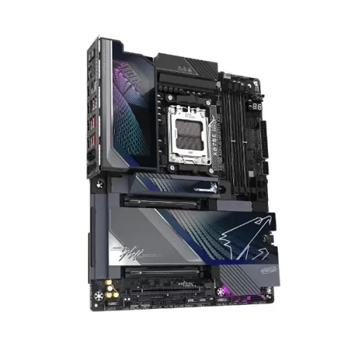 לוח אם Gigabyte Aorus X870E AORUS MASTER X3D DDR5 AM5 - יבואן רשמי לוח אם Gigabyte Aorus X870E AORUS MASTER X3D DDR5 AM5 - יבואן רשמי