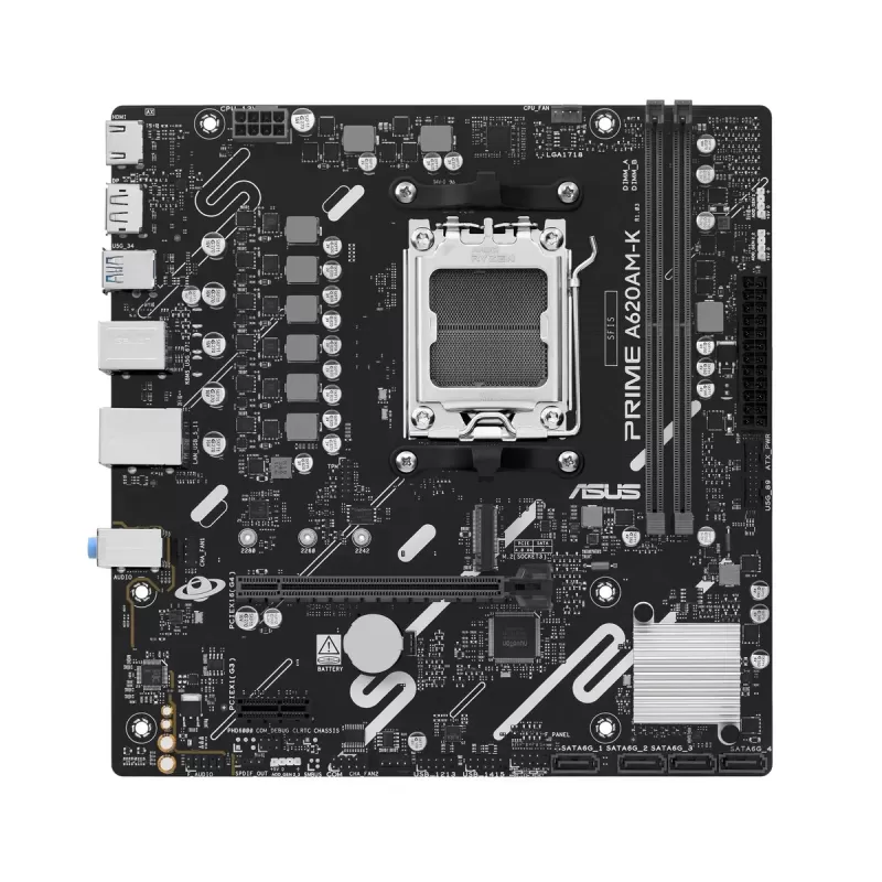 Motherboard Asus Prime A620M-K AM5 DDR5 AM5 Motherboard Asus Prime A620M-K AM5 DDR5 AM5