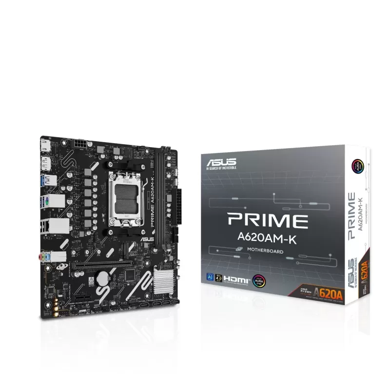 Motherboard Asus Prime A620M-K AM5 DDR5 AM5 Motherboard Asus Prime A620M-K AM5 DDR5 AM5