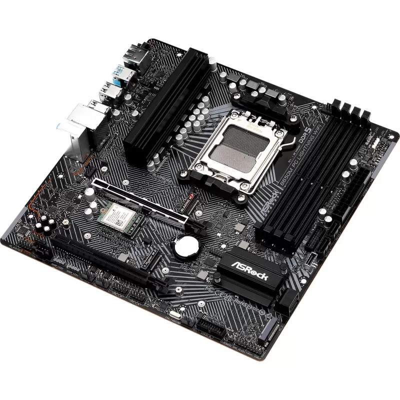 לוח אם ASRock B650M PG Lightning WiFi DDR5 AM5