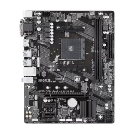 לוח אם Gigabyte GA-A320M-S2H DDR4 AM4