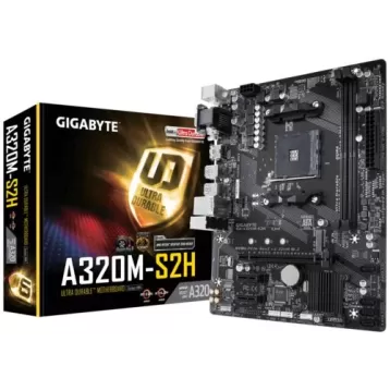 לוח אם Gigabyte GA-A320M-S2H DDR4 AM4