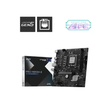 Материнская Плата MSI PRO H810M-E DDR5 LGA1851 Материнская Плата MSI PRO H810M-E DDR5 LGA1851