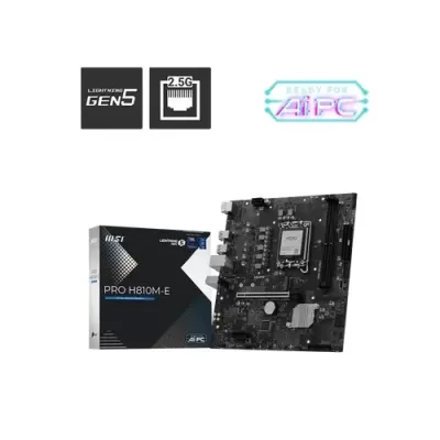 Материнская Плата MSI PRO H810M-E DDR5 LGA1851